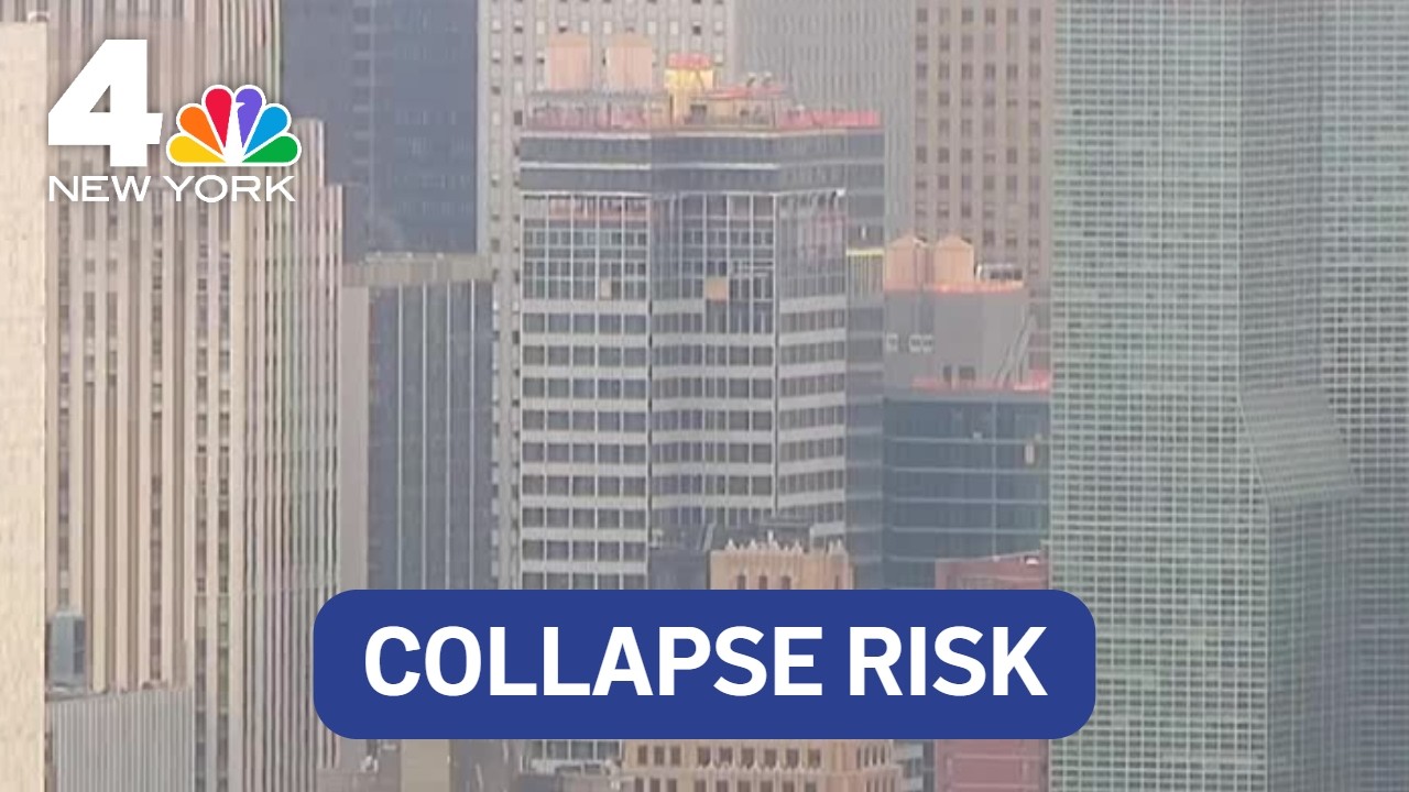 Live cam: NYC high-rise where beams collapsed, triggering evacuations