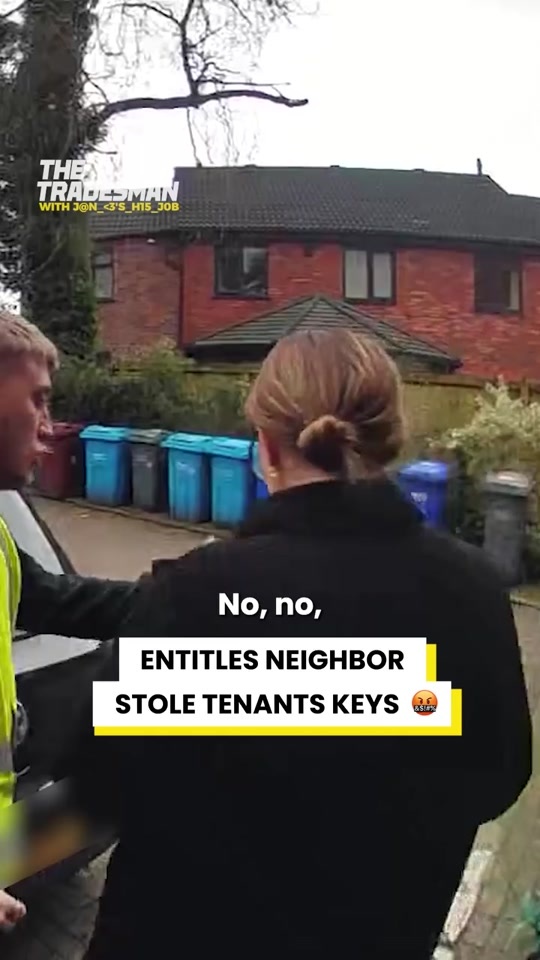 She tried to break into the house - then the owner came home