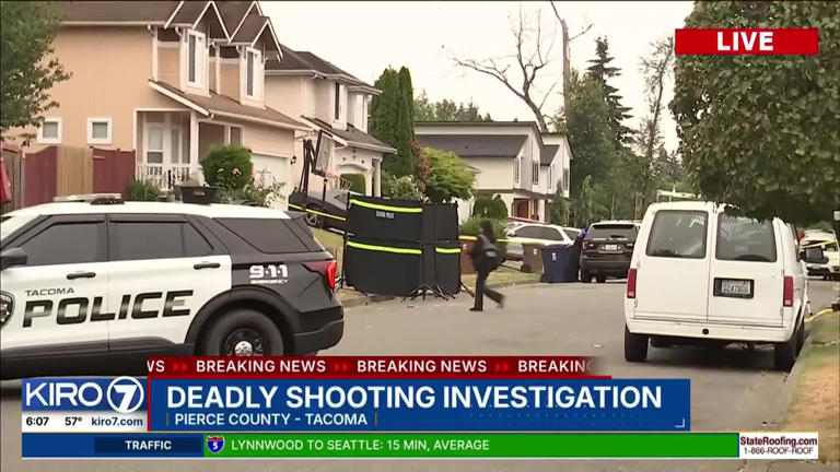 Police investigating homicide after man shot dead in Tacoma