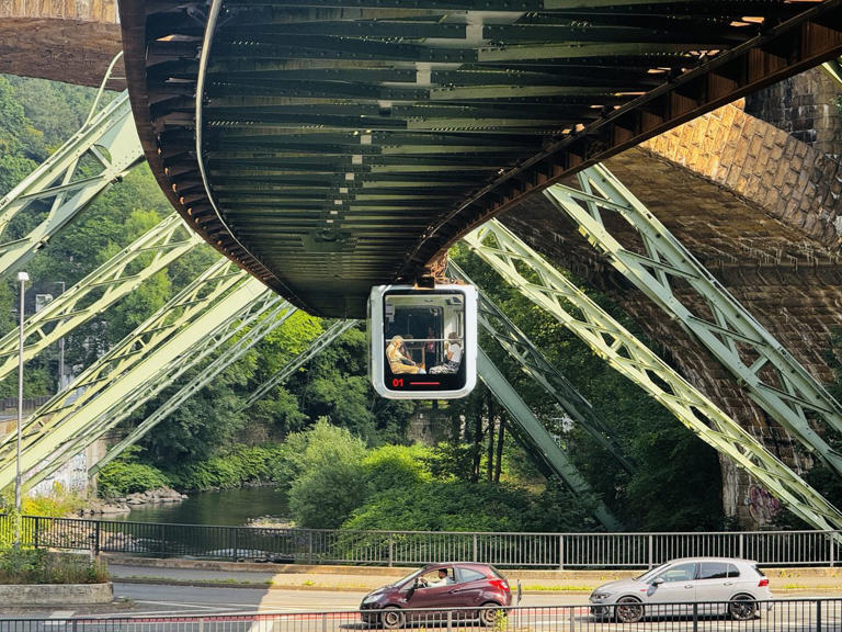 When Germany built a flying train 125 years ago, a city coalesced ...