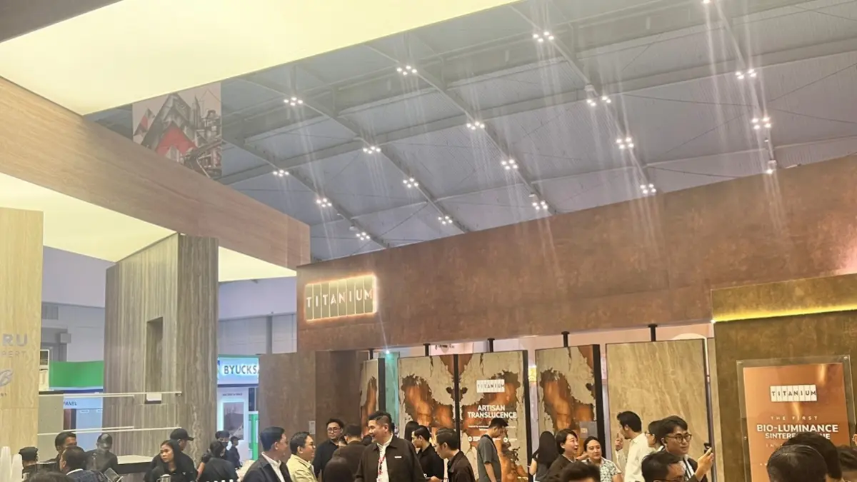 Teknologi Bio Luminance pada Sintered Stone Mampu Memancarkan Cahaya