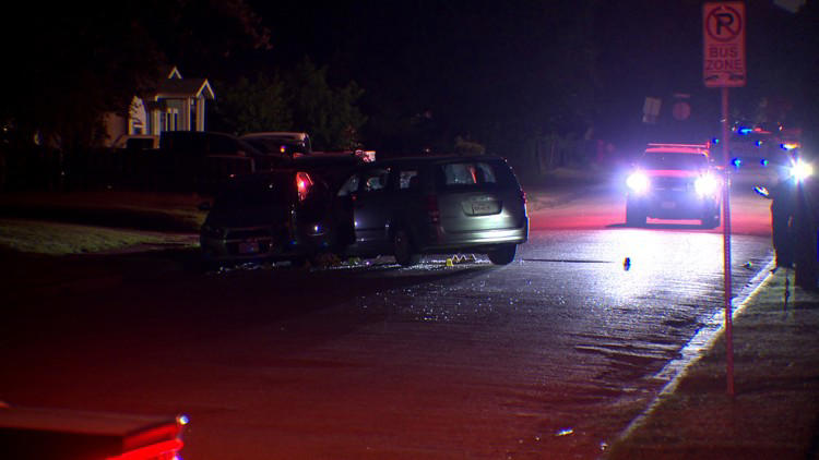 Two people injured after shots were fired at a car in Dallas Tuesday ...
