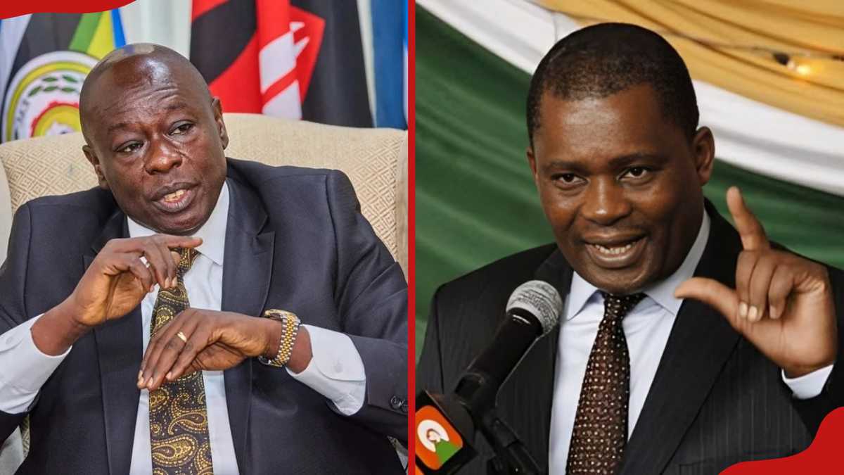 Justin Muturi doubts Rigathi Gachagua's claim that he made Ruto ...