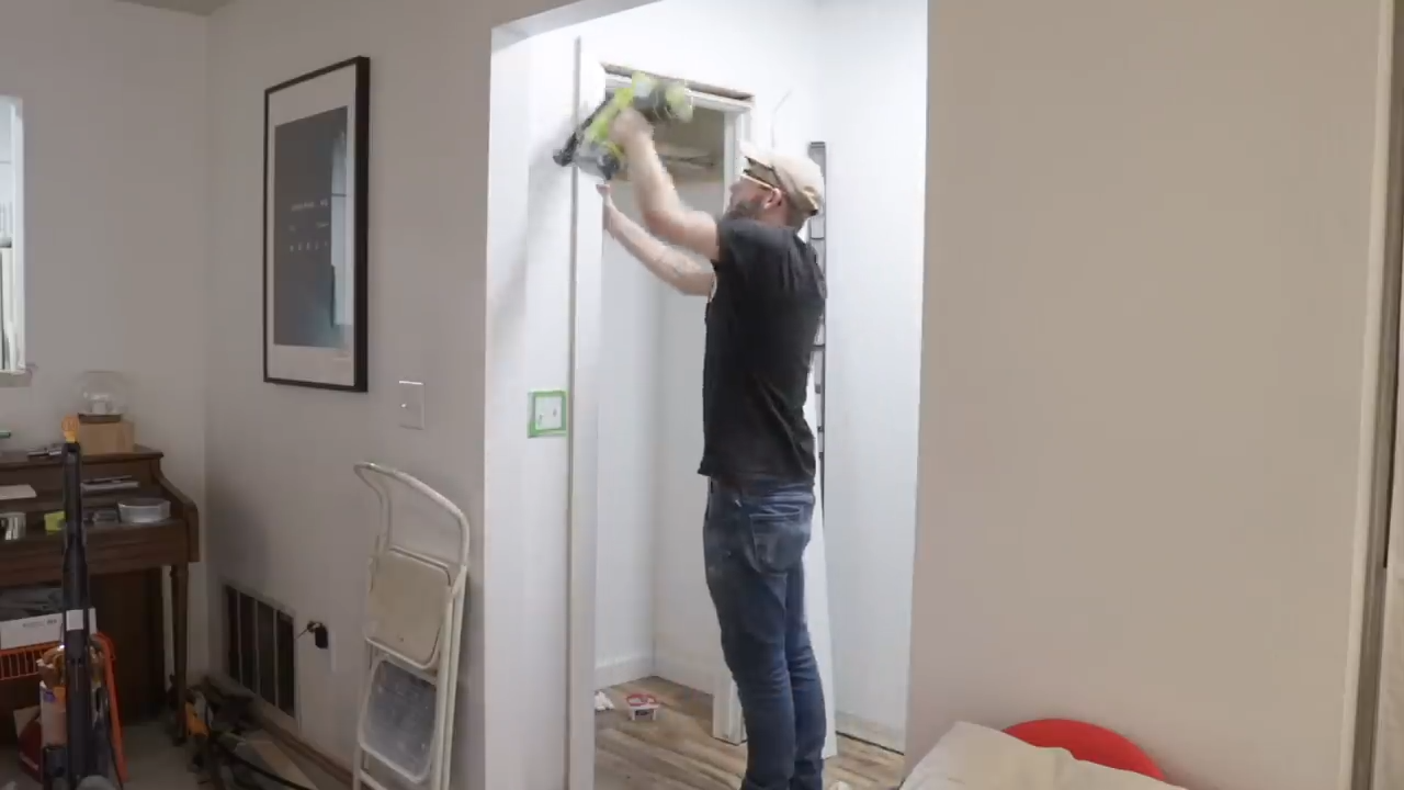 I tried renovating our entryway for $300... my wife almost kicked me out