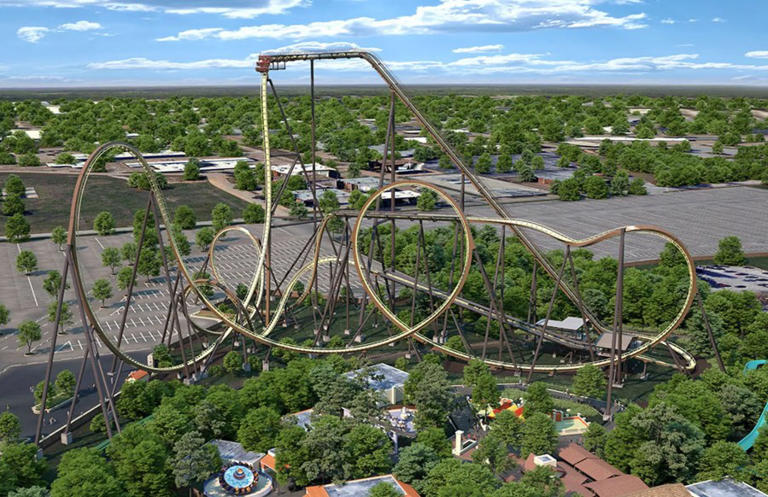 Tormenta: Ride the world’s biggest dive roller coaster at Six Flags