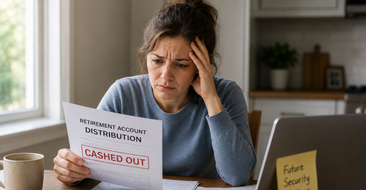 I cashed out retirement savings to help my family, and now I’m worried ...