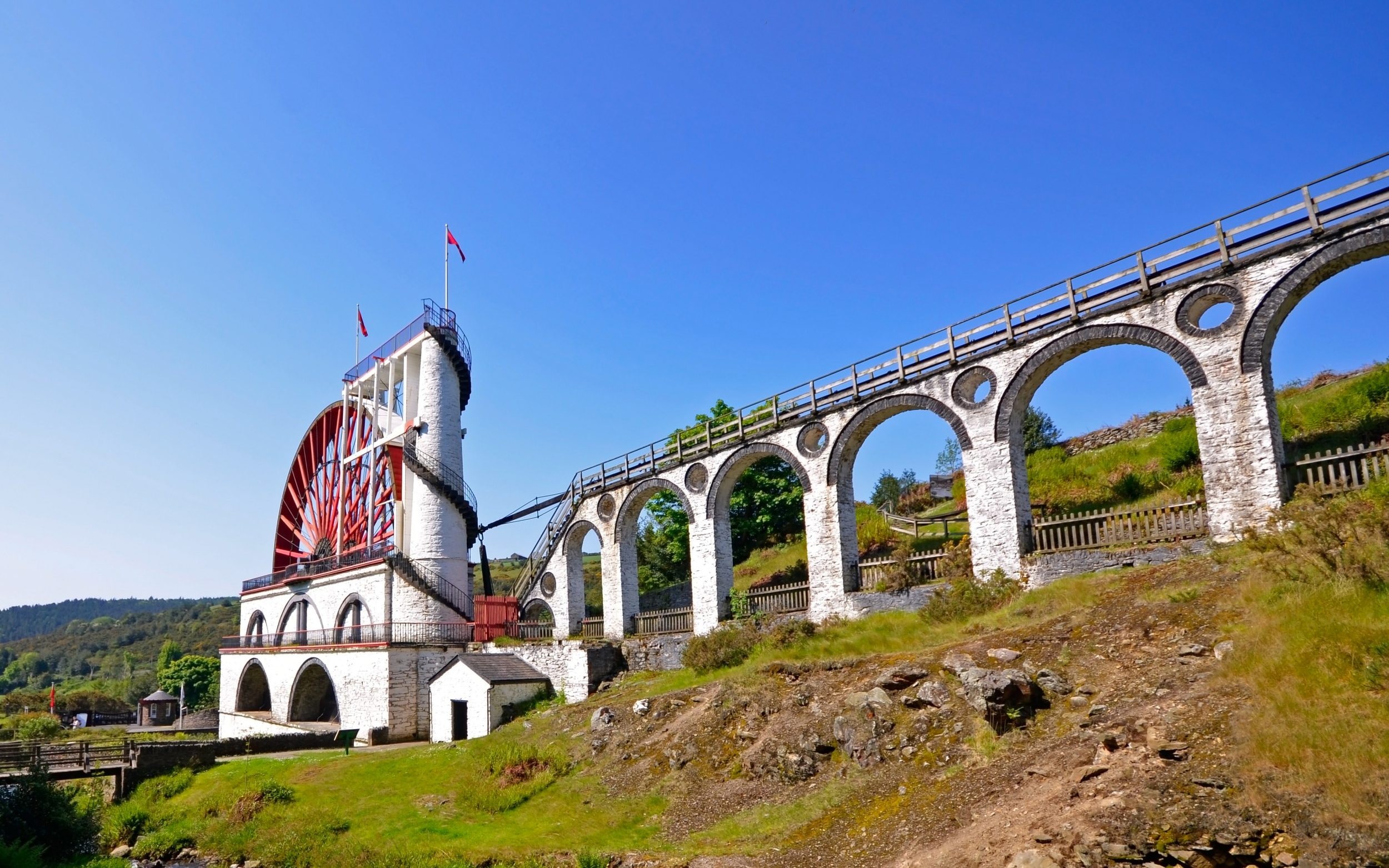 The Great Laxey Wheel - Isle of Man
