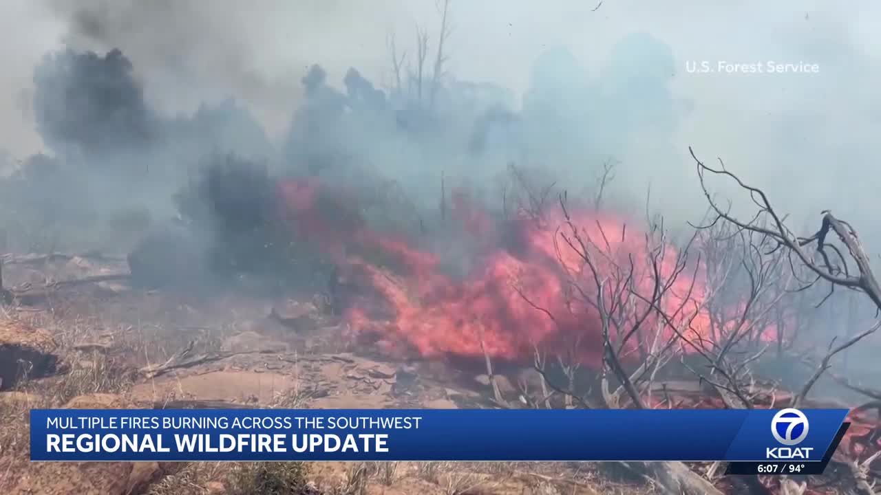 Fire crews monitor conditions and containment progress on multiple ...