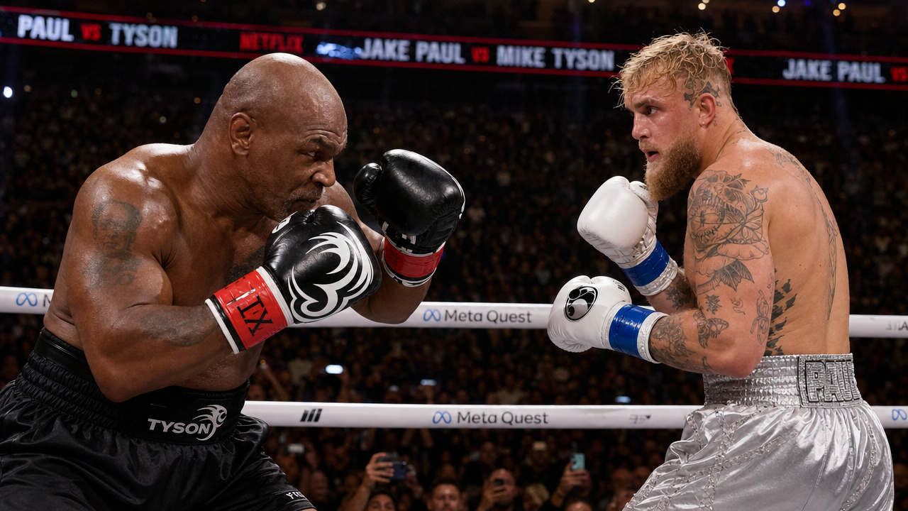 Mike Tyson’s comeback fight with Jake Paul risked ending in devastating knockout