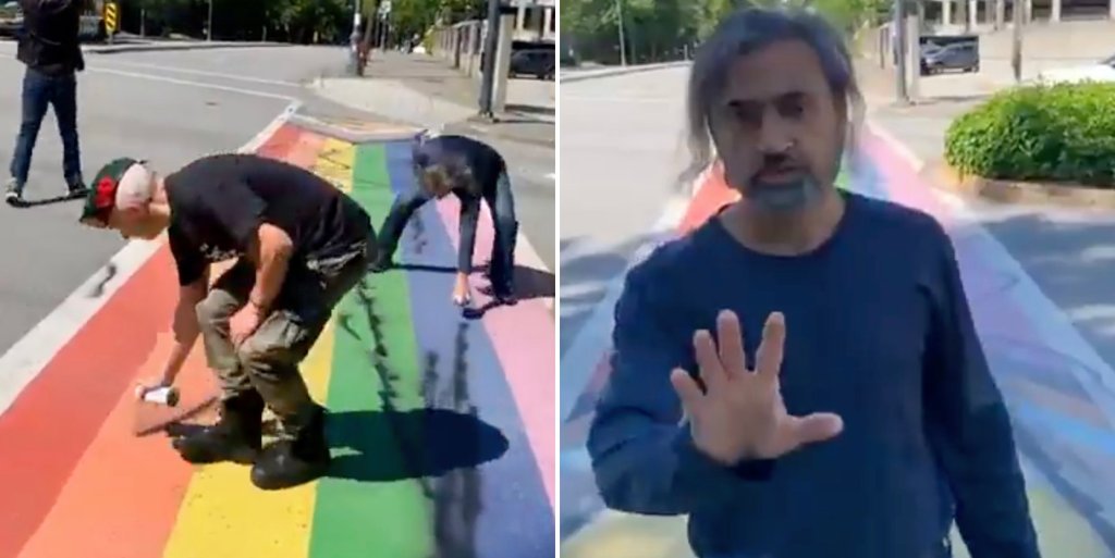 Far-right party leader faces criminal charges for defacing LGBTQ+ ...