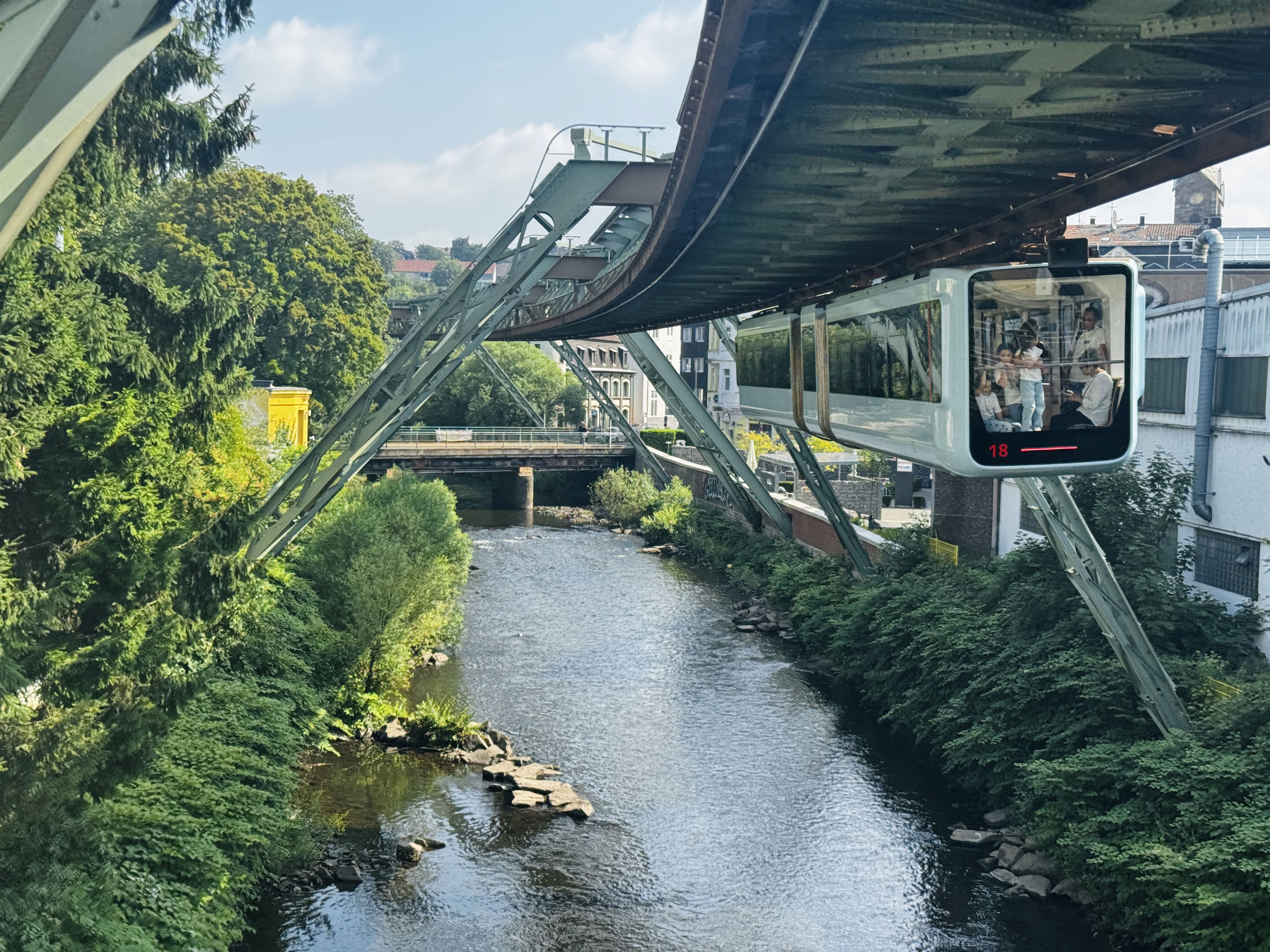 When Germany built a flying train 125 years ago, a city coalesced ...