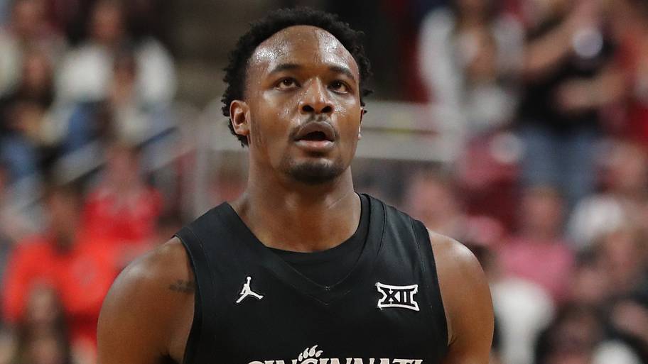 Cincinnati Bearcats guard Jalen Celestine enters the game in the second half against the Texas Tech Red Raiders