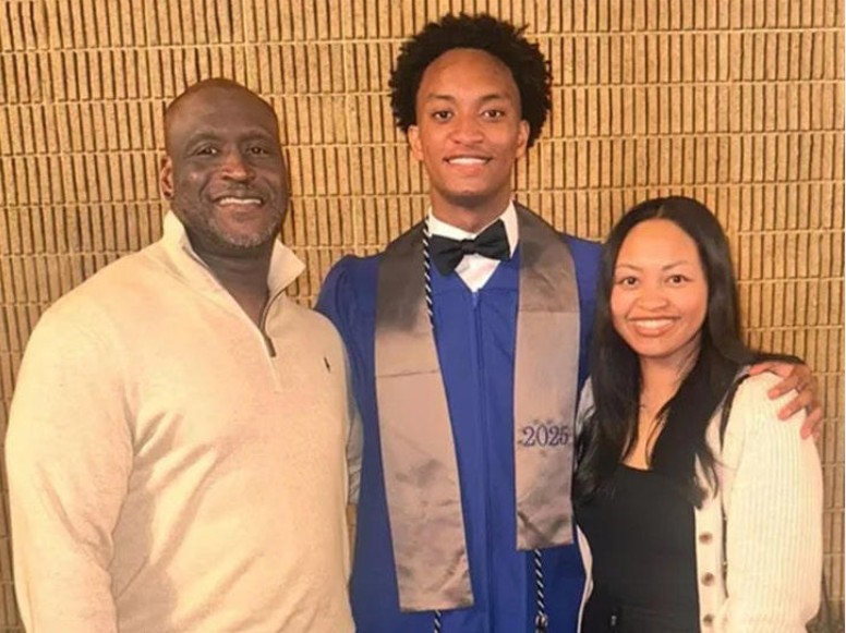 Nolan Wells and his family