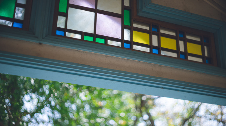 25 unique stained glass windows that will add a pop of color to your home