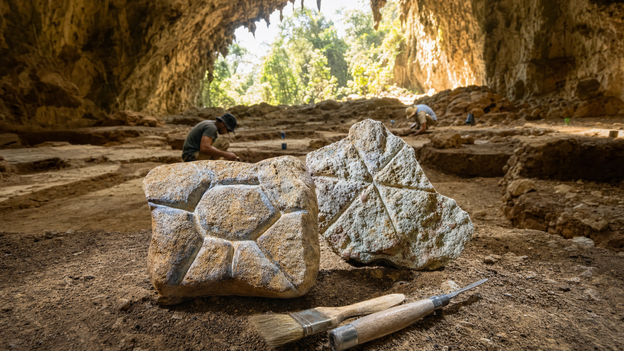 26,000-year-old pocket art found in Sulawesi predates all known examples