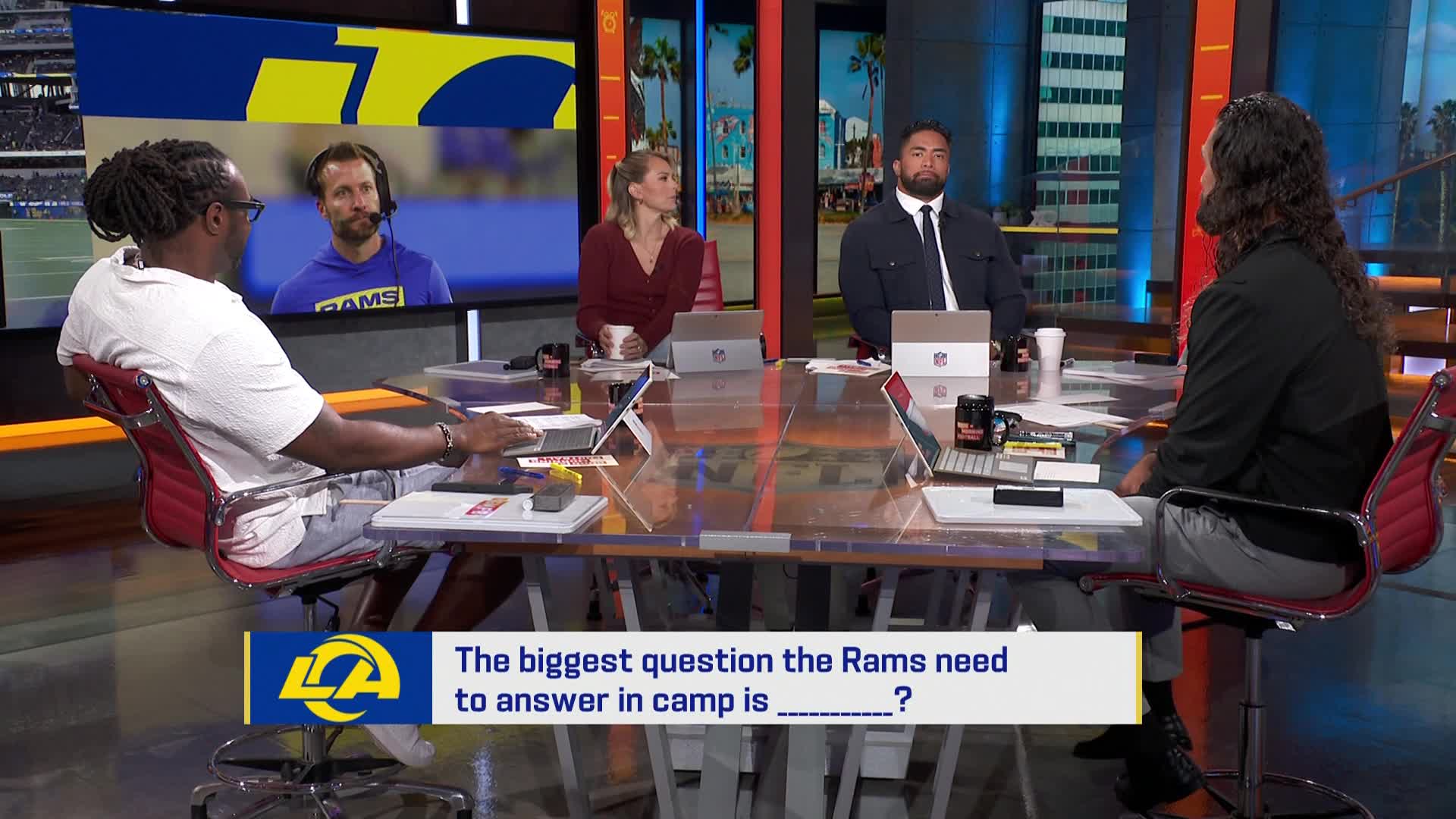 What questions do Rams need to answer in training camp? | GMFB