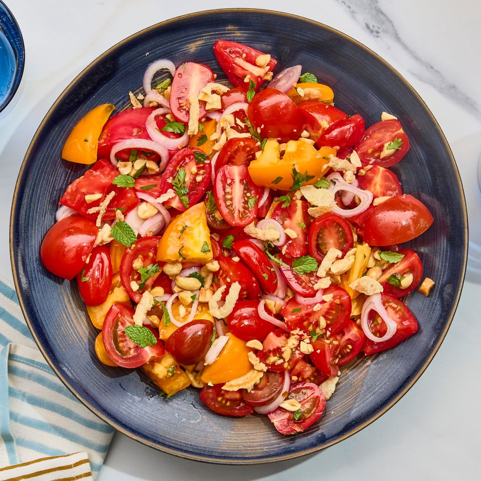 A recipe image of Tomato Crunch Salad