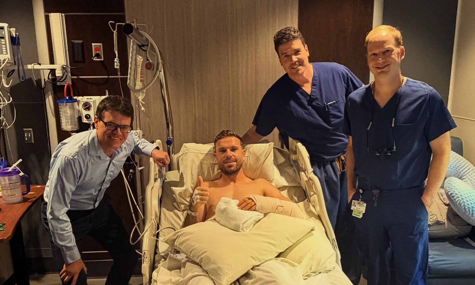 Jordan Henderson shares update post-surgery - after being ruled out of World Cup in freak accident