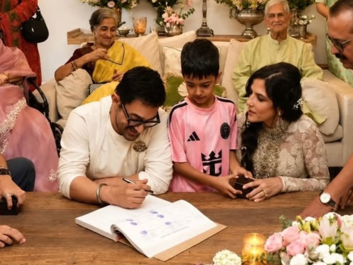 The incredible story behind Aamir Khan's 'one in a million' wedding ...