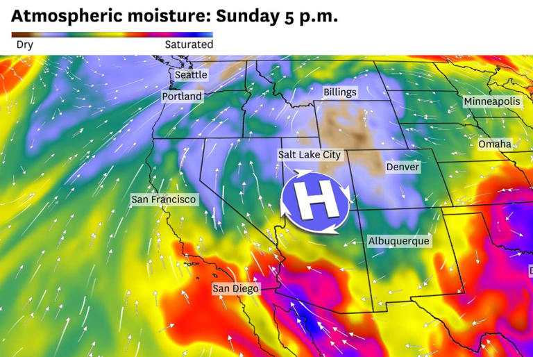 The North American monsoon is finally arriving. California will soon ...