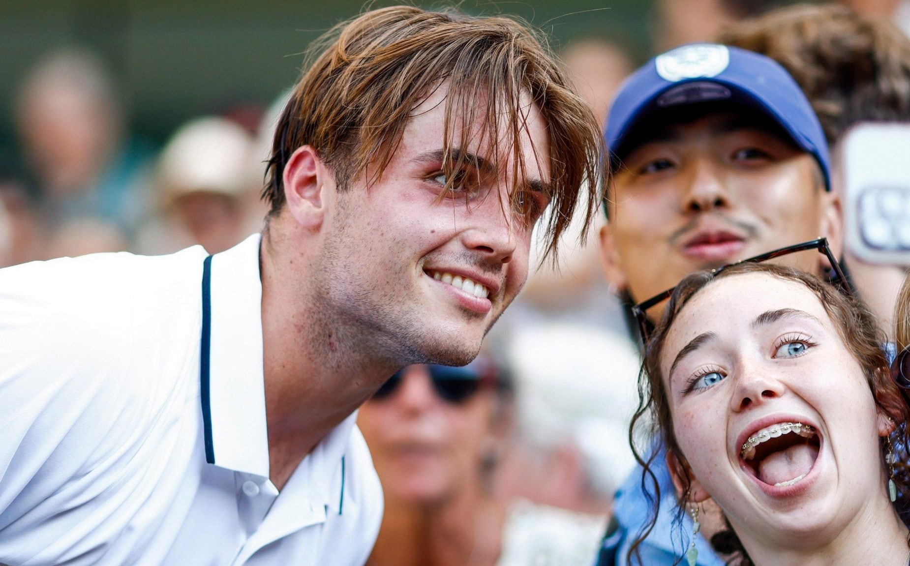 Wimbledon crowd love Arthur Fery as one of their own – despite what the French say