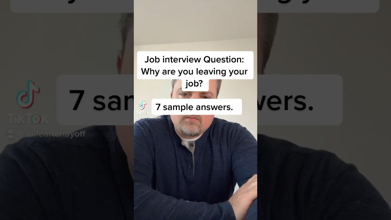 7 sample reasons why you’re leaving your job