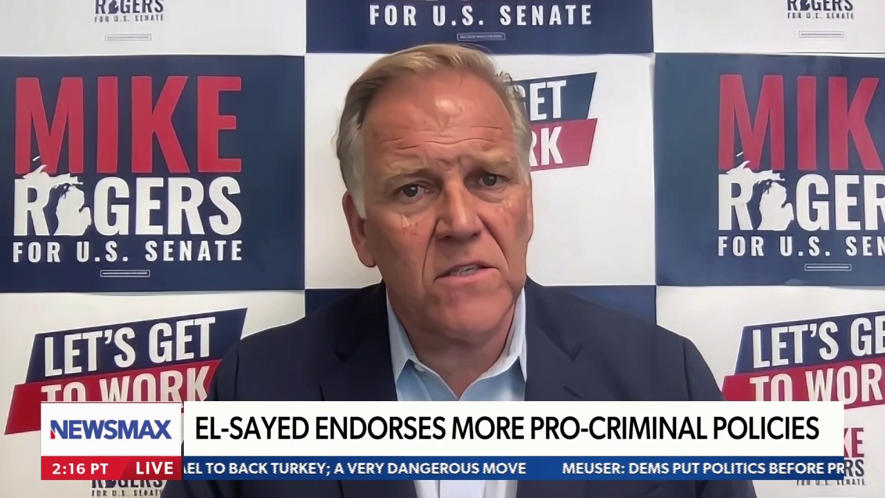 Republican Senate candidate for Michigan Mike Rogers weighs in on ...
