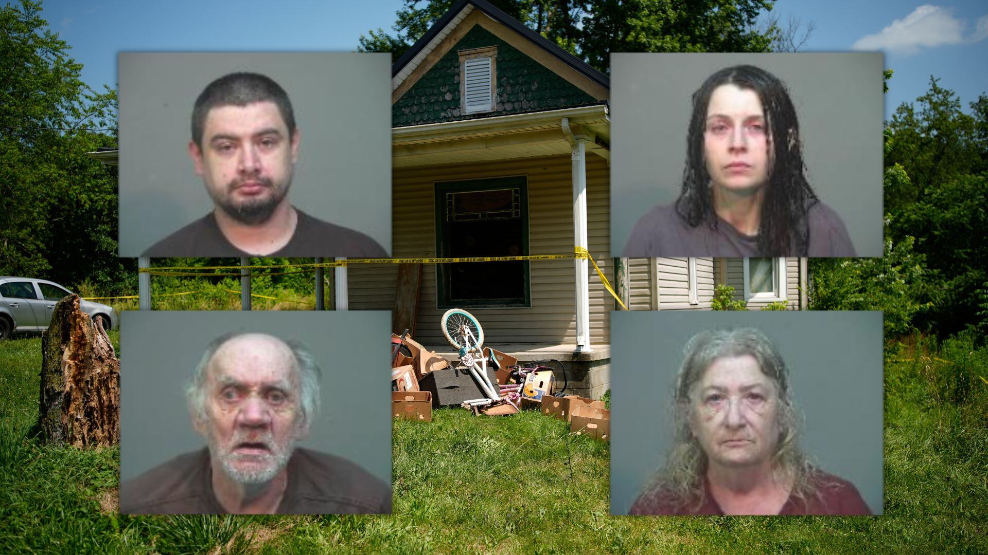 1 of 4 family members charged after 16 children found in Ohio home ...