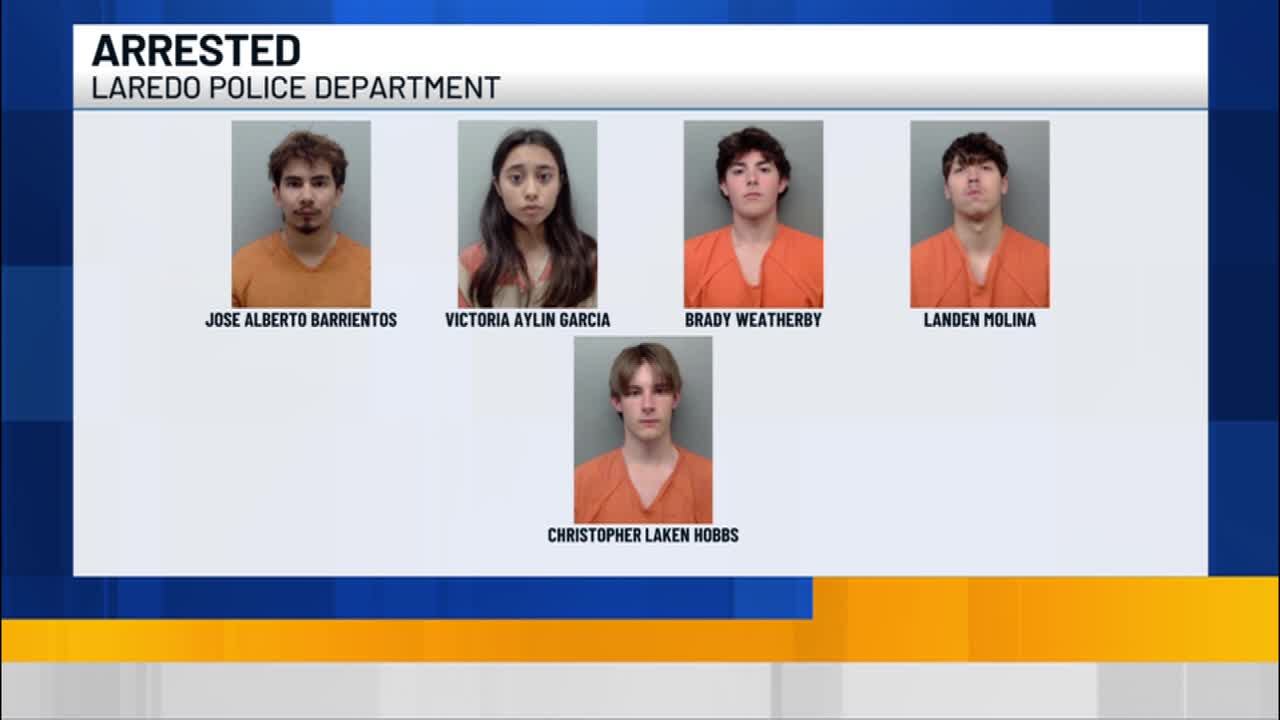Laredo police arrest 5 in alleged human smuggling operation