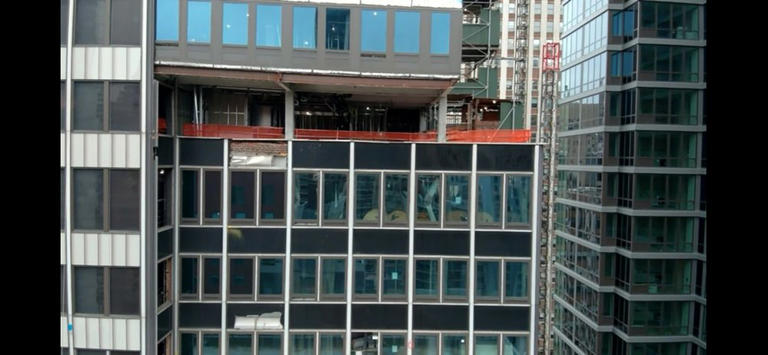 Pfizer building developer says buckled columns were ‘freak accident ...
