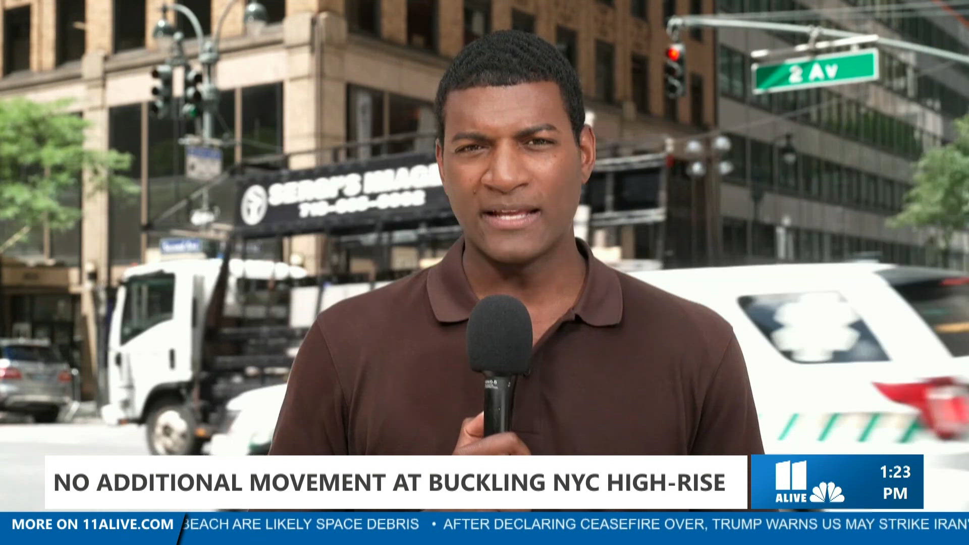 Stabilization holds at buckling New York City high-rise