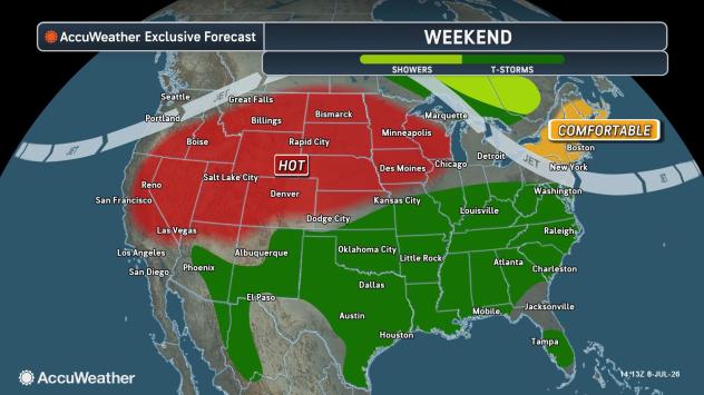 Next heat dome to bring 100 F heat to Midwest, perhaps East again