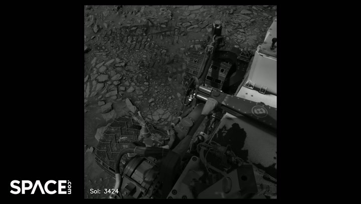 Watch Mars Curiosity rover's wheels roll in 6-year time-lapse