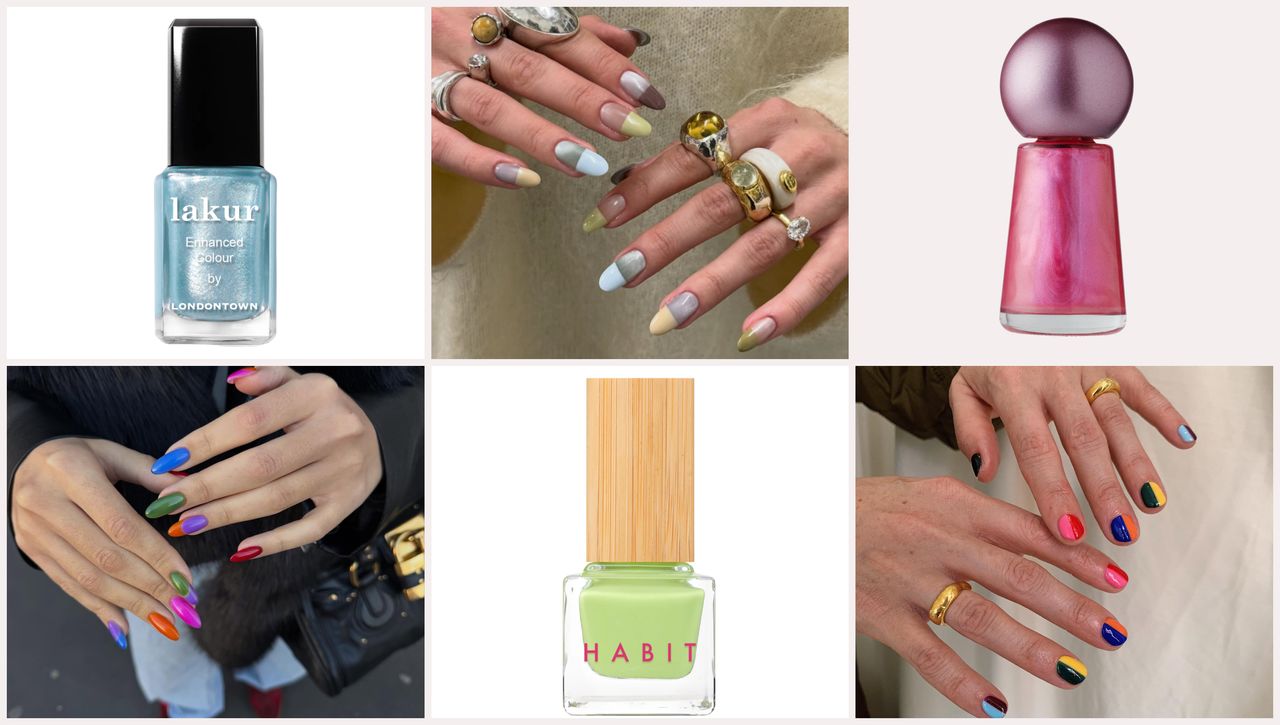 The pill box nail trend is the perfect playful summer manicure