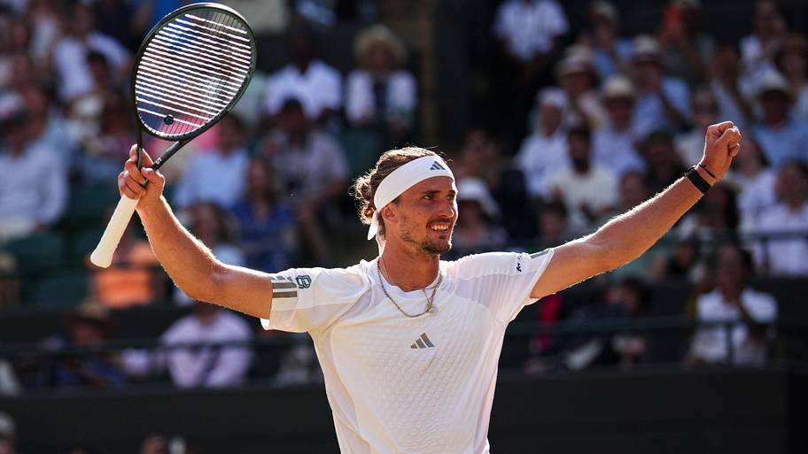 Zverev snaps Fritz losing streak to reach Wimbledon semi-finals