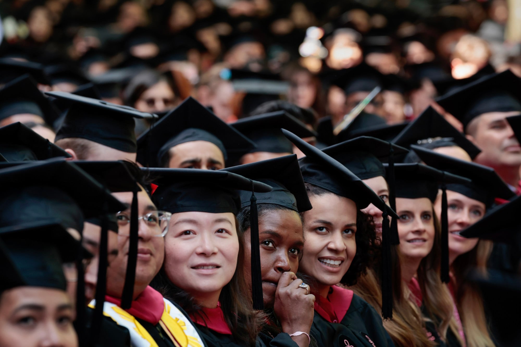 US universities have consistently awarded about 6,000 doctoral degrees annually to Chinese students in recent years. Photo: The Boston Globe via Getty Images