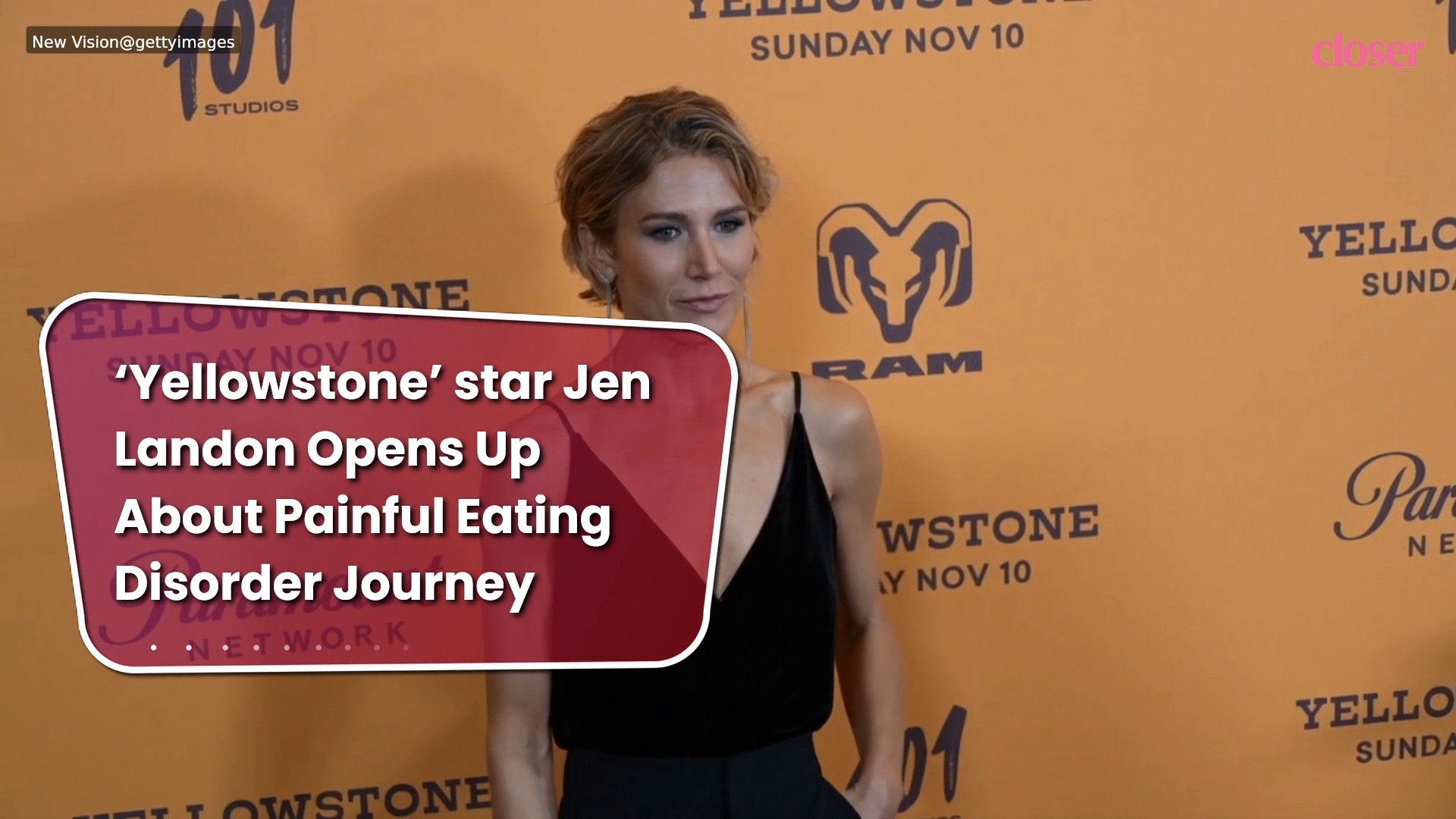 ‘Yellowstone’ star Jen Landon opens up about painful eating disorder ...