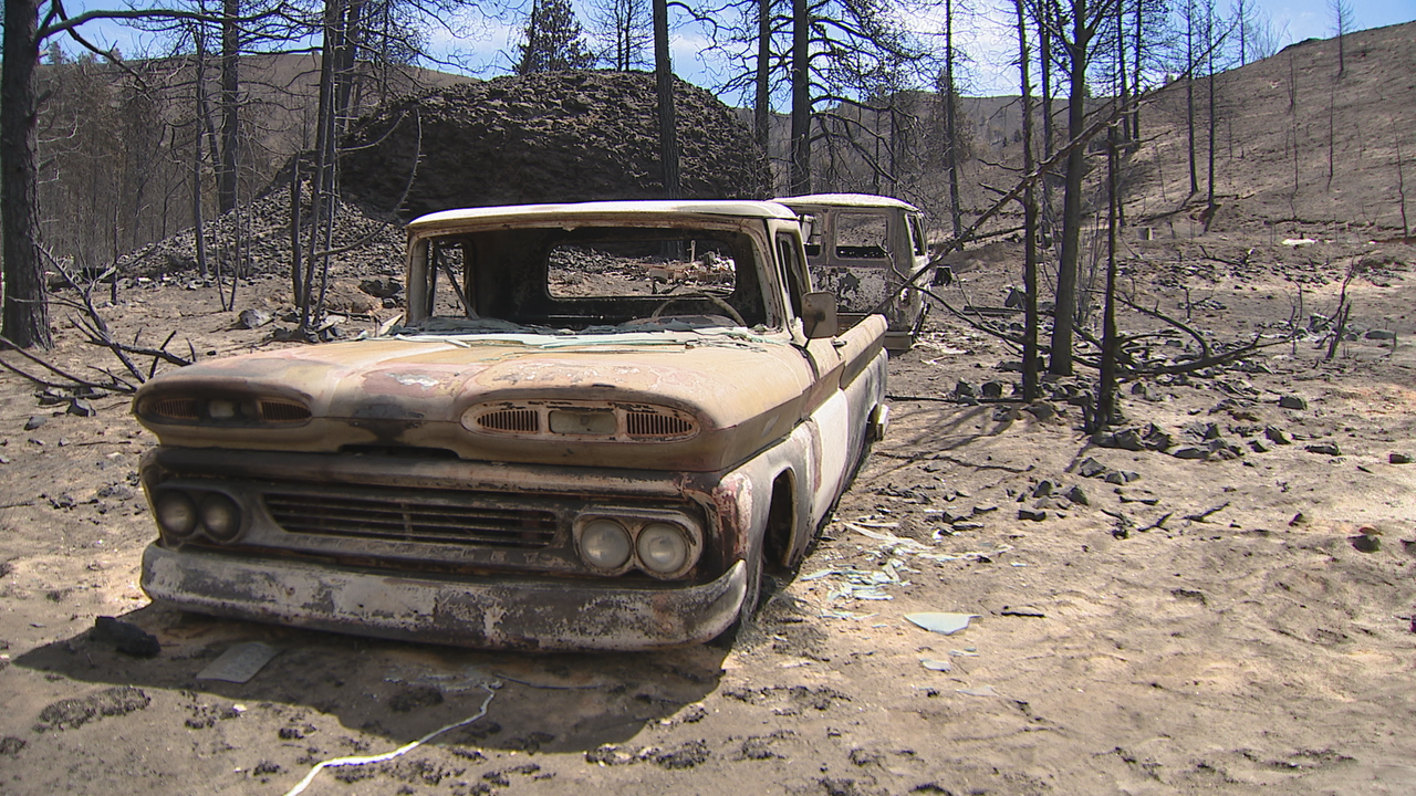 A look behind the fire line of WA's deadly Chelan Hills fire