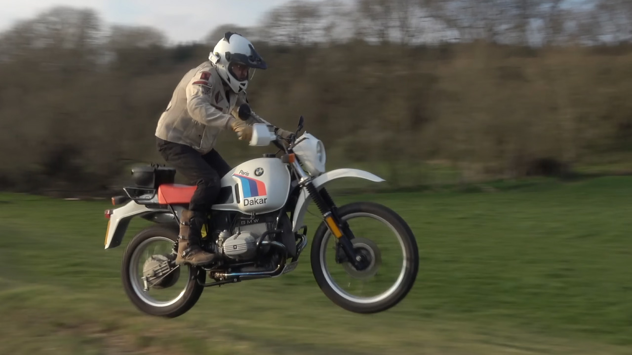 How a massive flat twin engine BMW R80 conquered every terrain