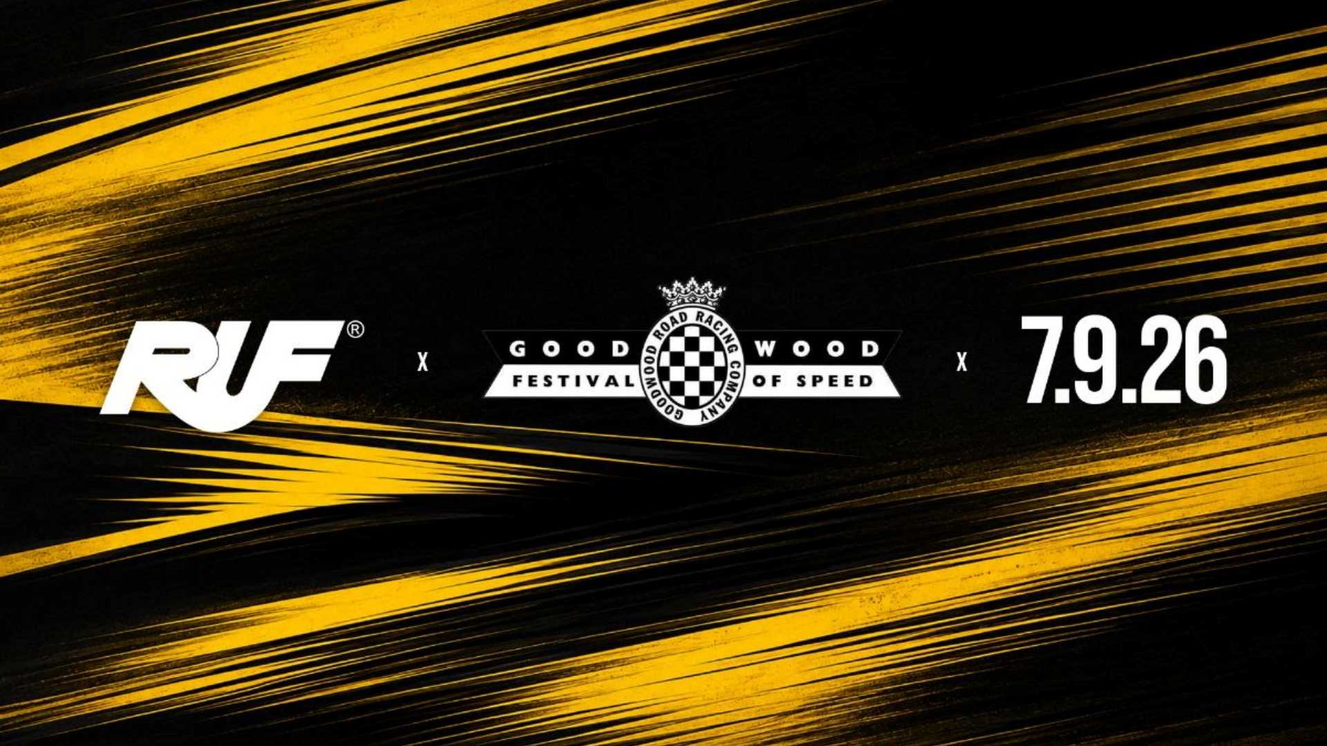 RUF Teaser Goodwood Festival of Speed