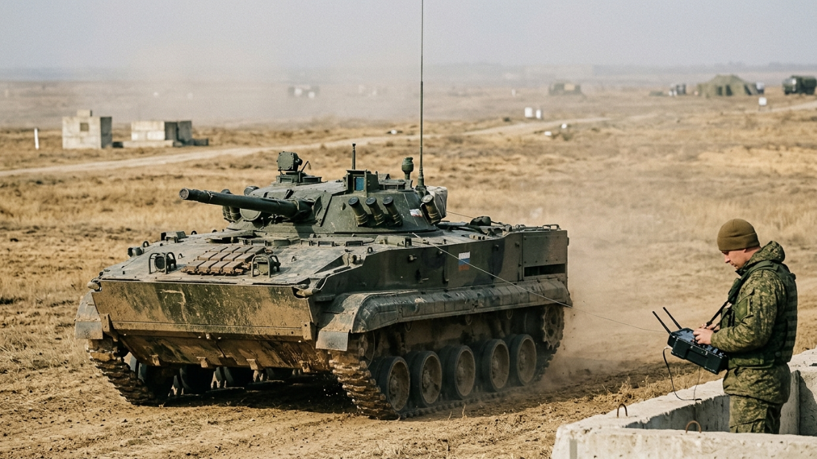 Russia’s remote-control BMP-3 raises new battlefield risks