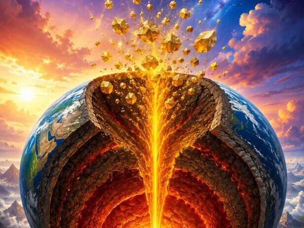 Earth’s core is secretly pushing ancient gold upward? Scientists find ...