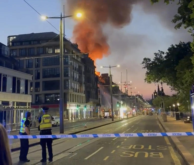 Edinburgh Princes Street fire: Everything we know so far as emergency ...