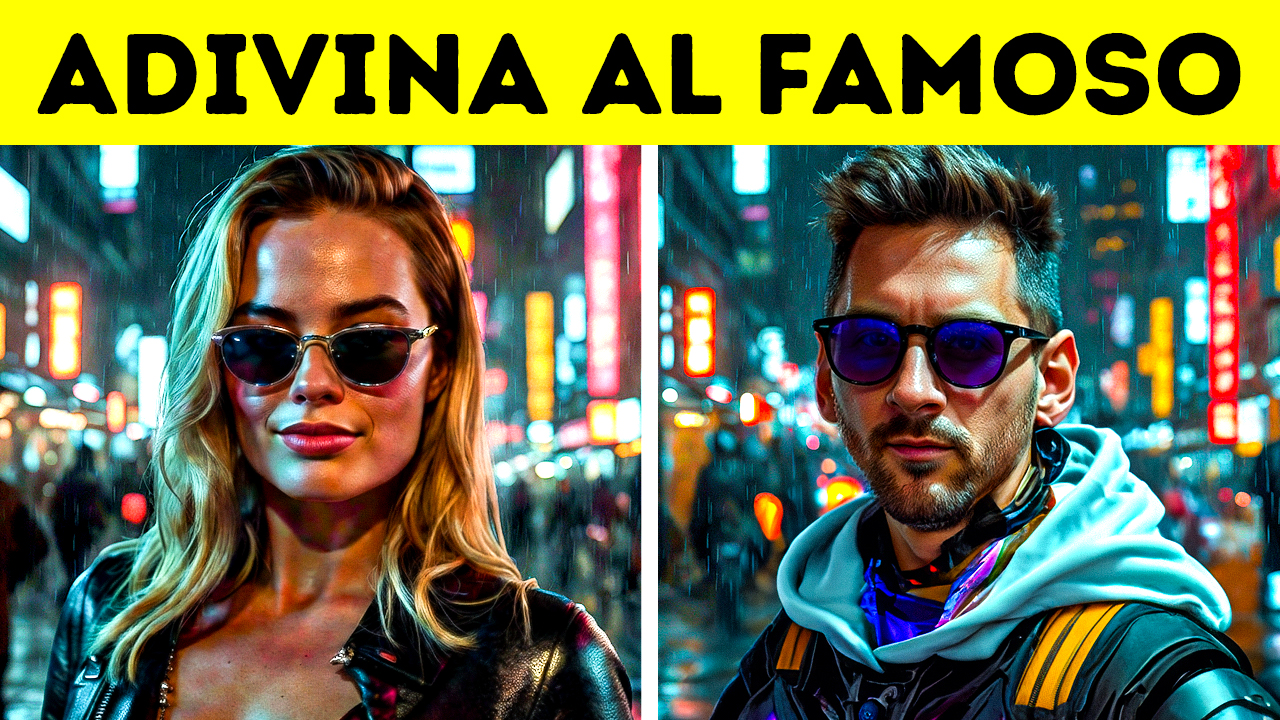 Desafío visual: Identifica a celebridades mediante transformaciones de IA