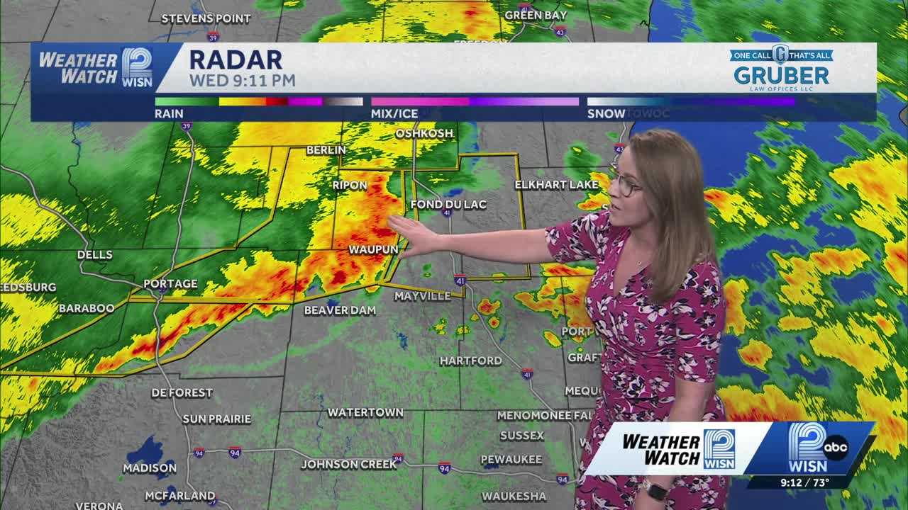 Flash flood warning issued for Ozaukee and Washington counties