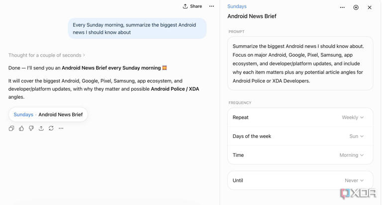 I started scheduling tasks in ChatGPT and it's been a major ...