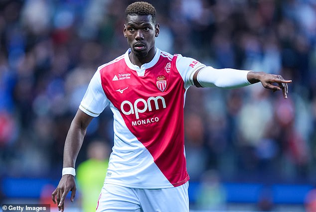 Monaco could sell Pogba after he played just 115 minutes in injury-plagued term following doping ban