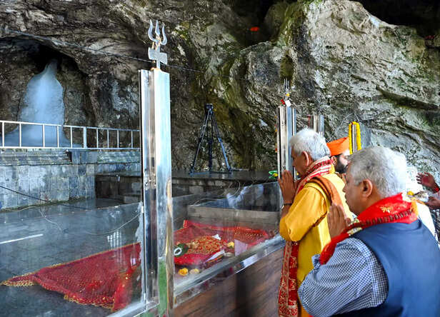 Is global warming melting the Amarnath ice shivling?