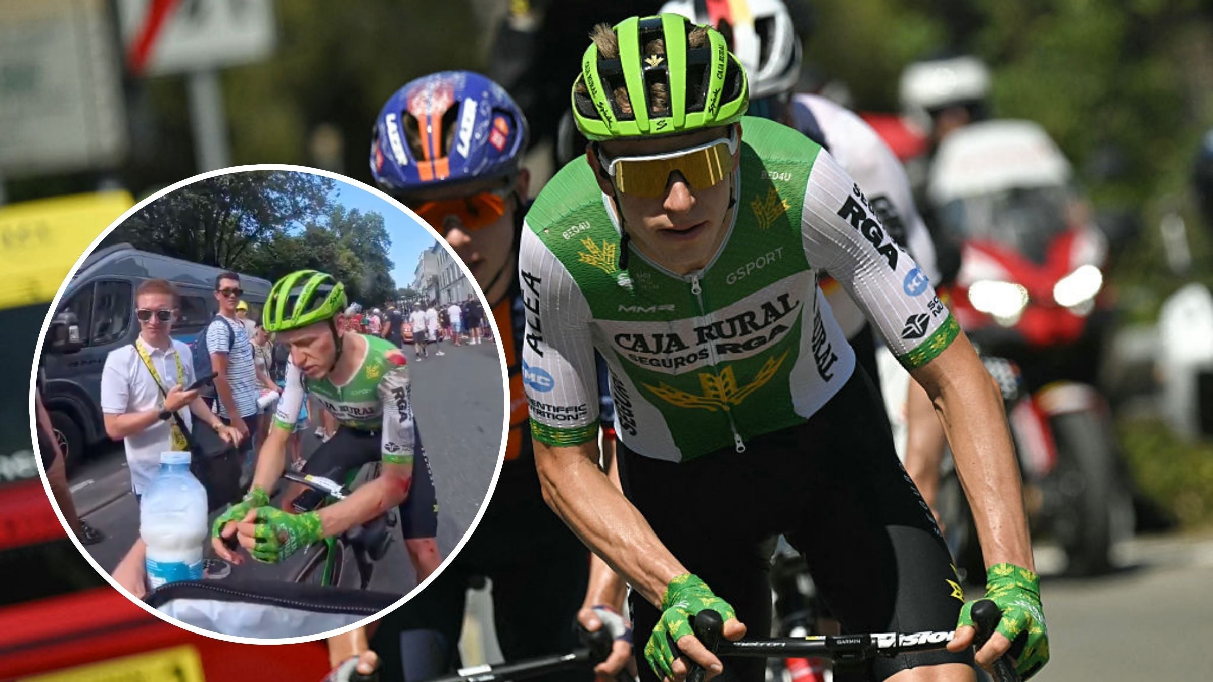 Tour de France rider finishes stage with no memory of brutal high-speed ...