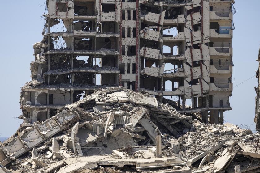 A Gaza father's desperate search for his son's body